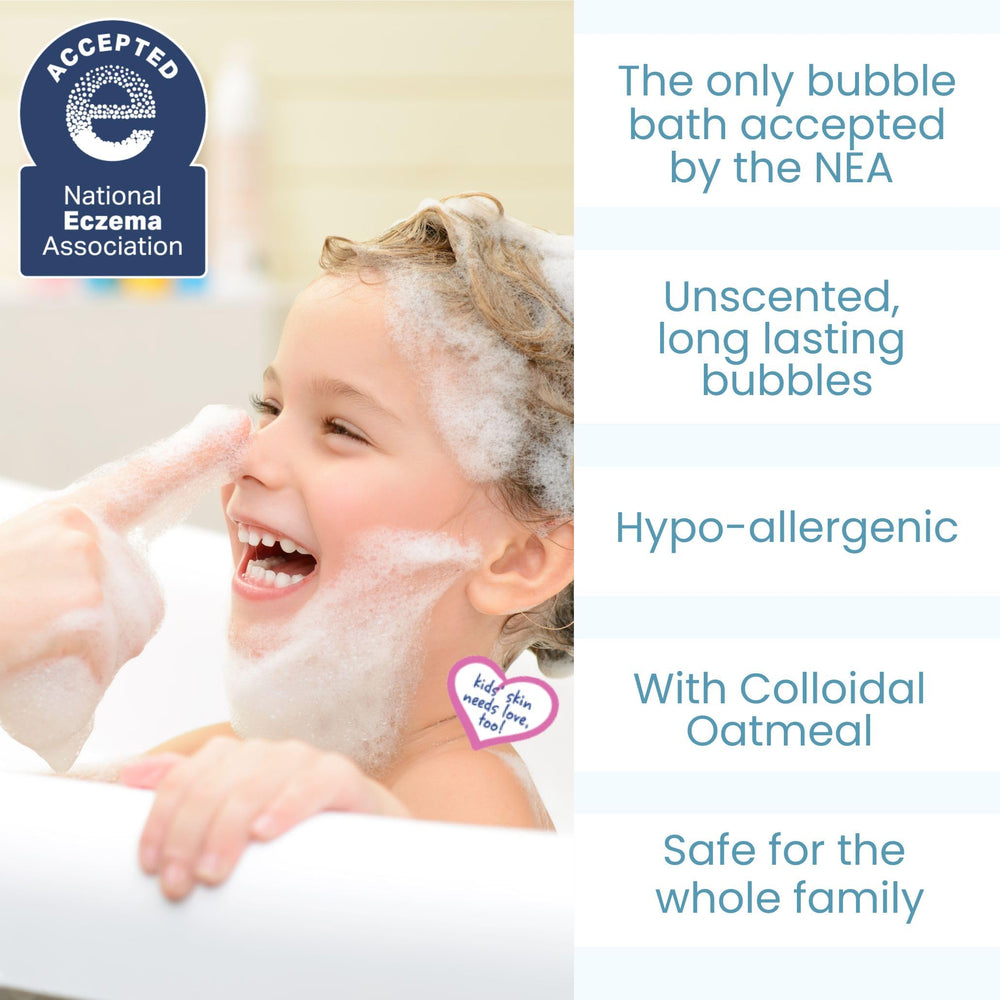 TruKid Bubble Podz unscented formula ideal for sensitive skin.