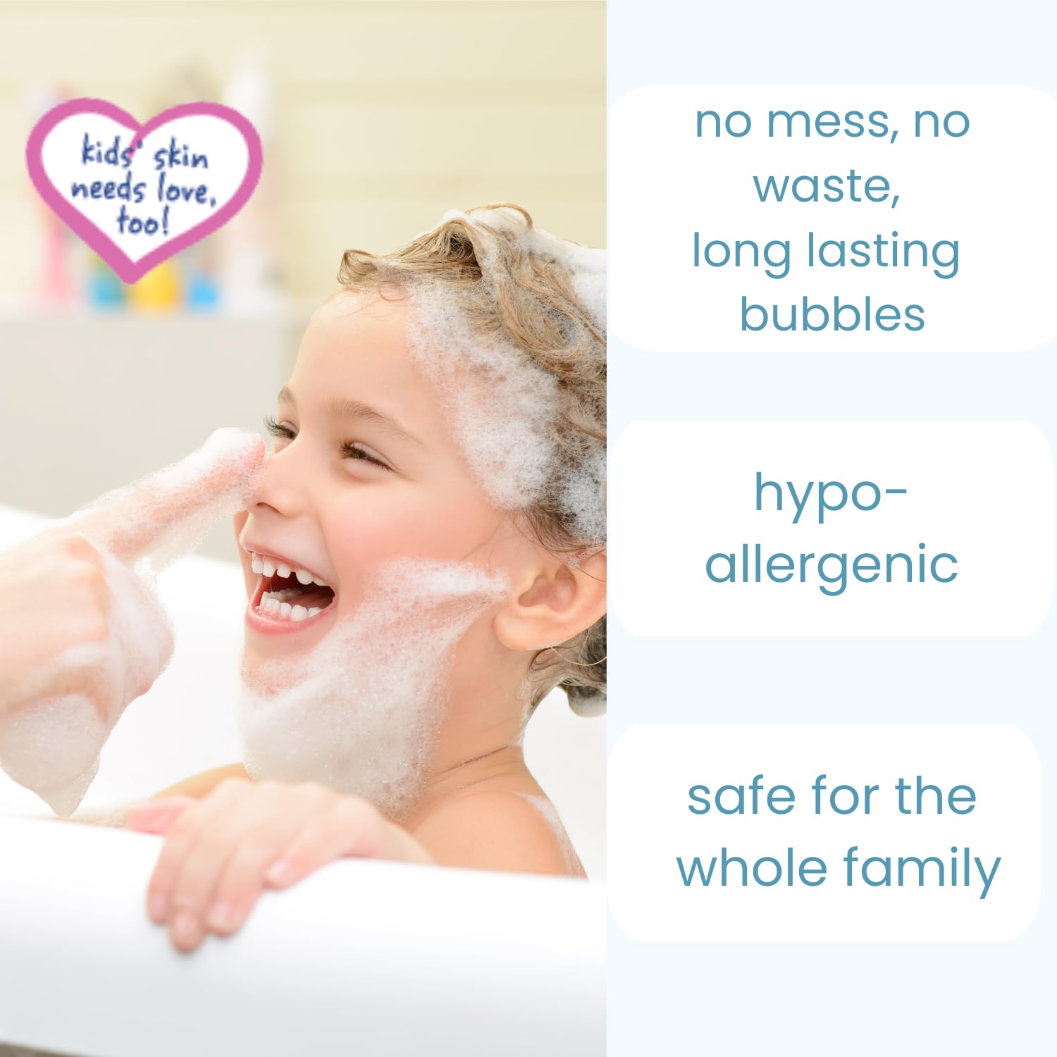USA-made TruKid pod label highlights clean ingredients.