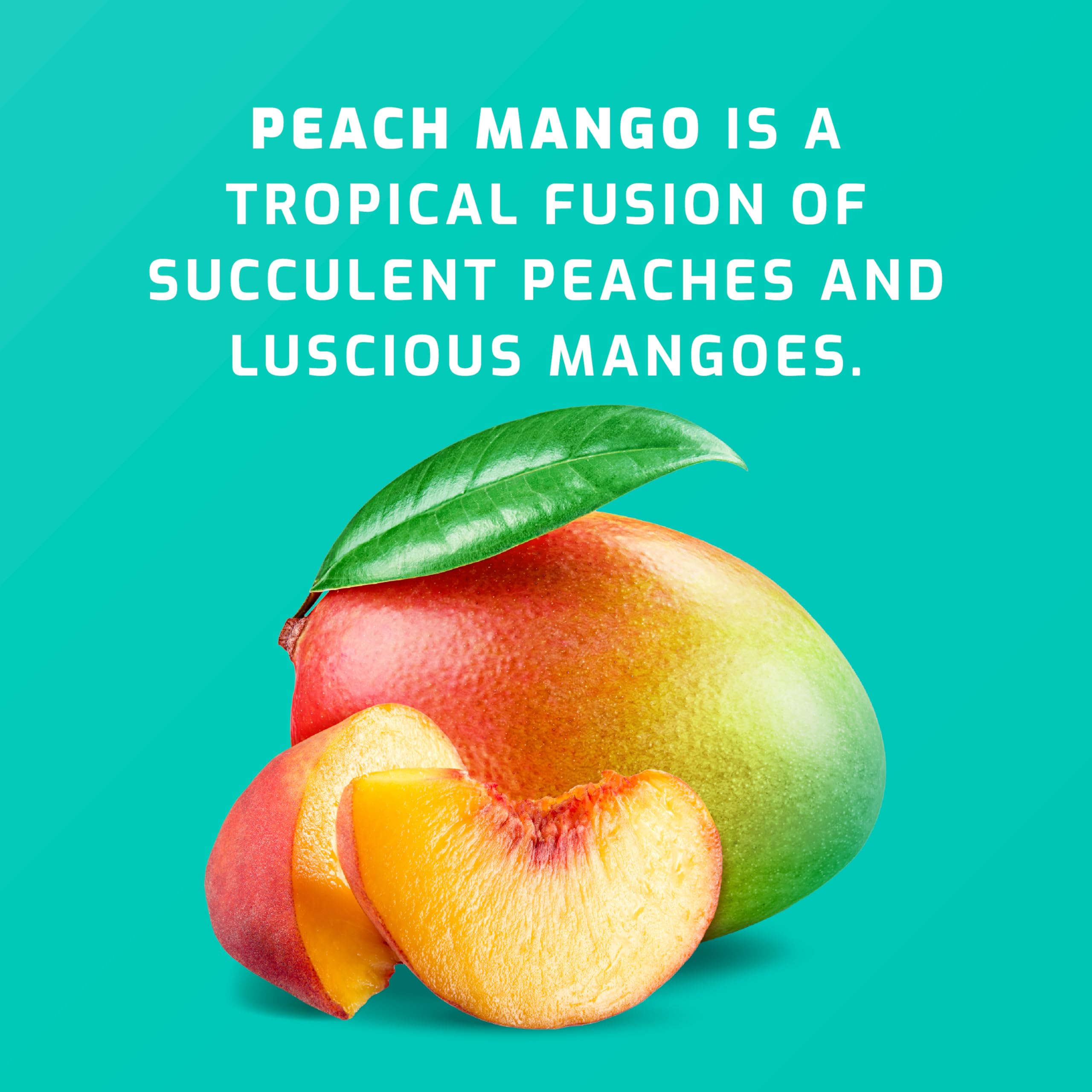 TRULABS Hydrate Peach Mango ingredients featuring monk fruit and Reb M sweeteners