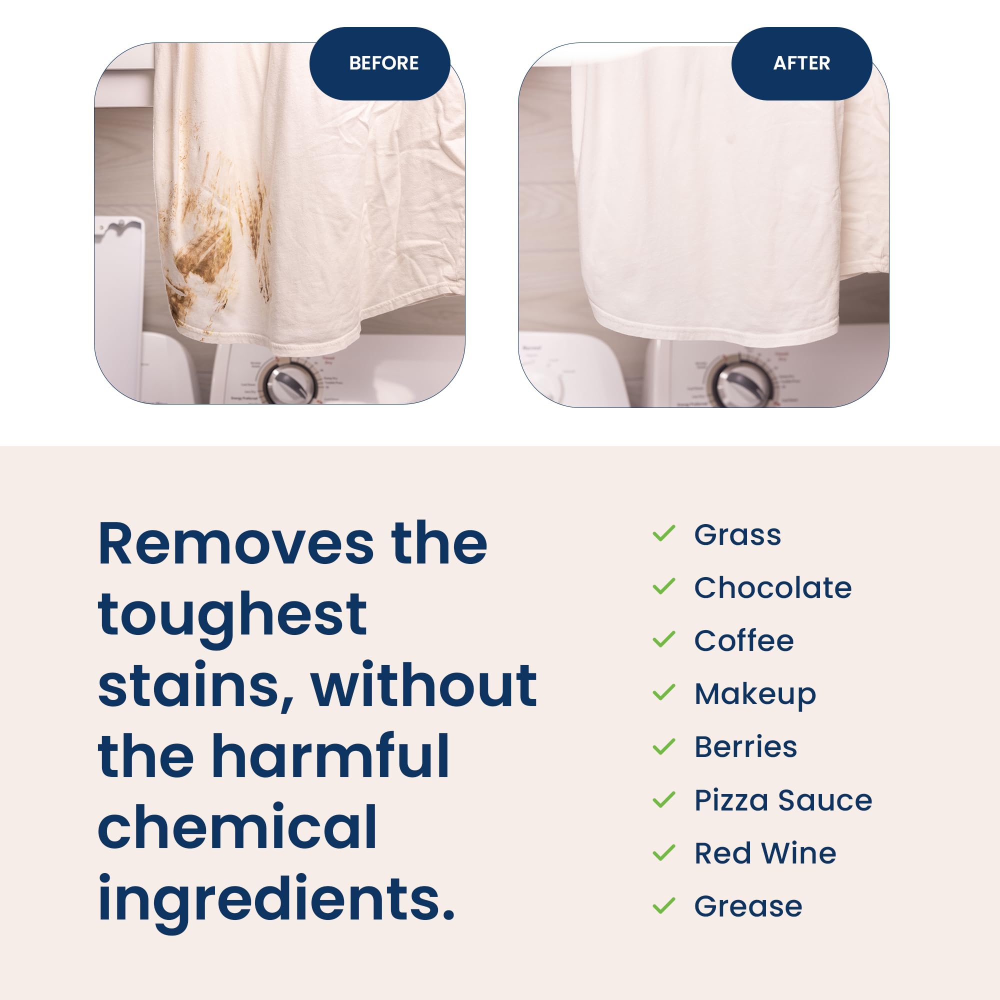 Truly Free safe for baby clothes with non-toxic ingredients.