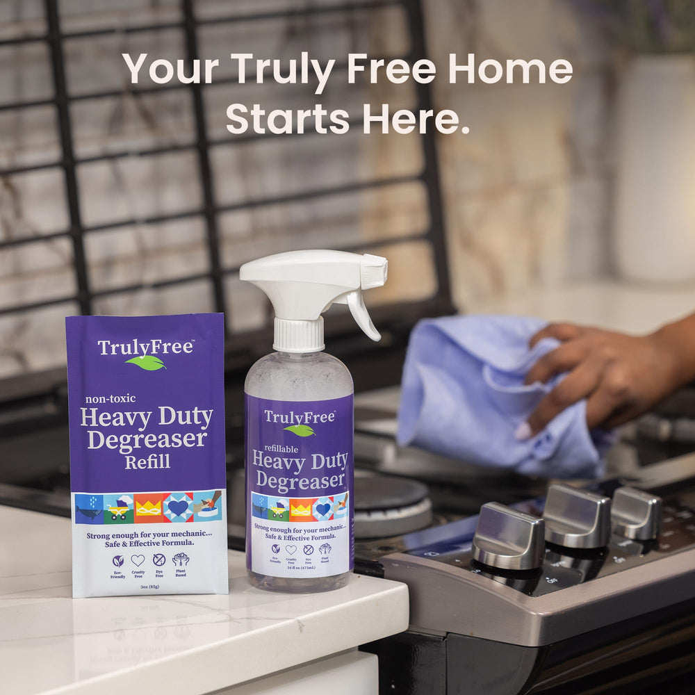 Truly Free Heavy Duty Degreaser marine equipment clean keeps gear shining.