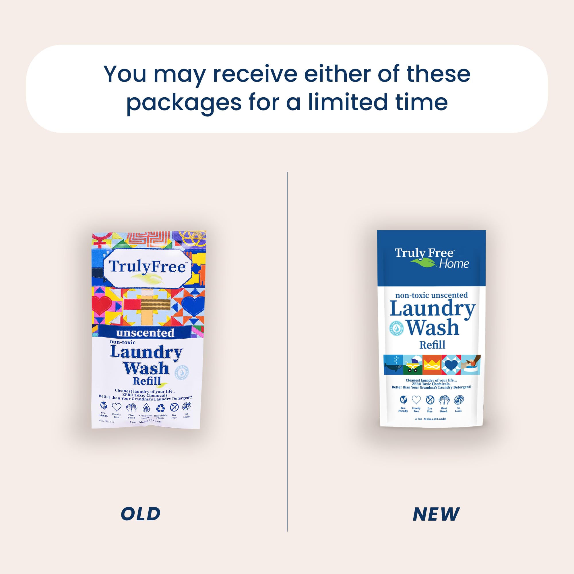 Truly Free powder-to-liquid process shown in a cup for easy use.