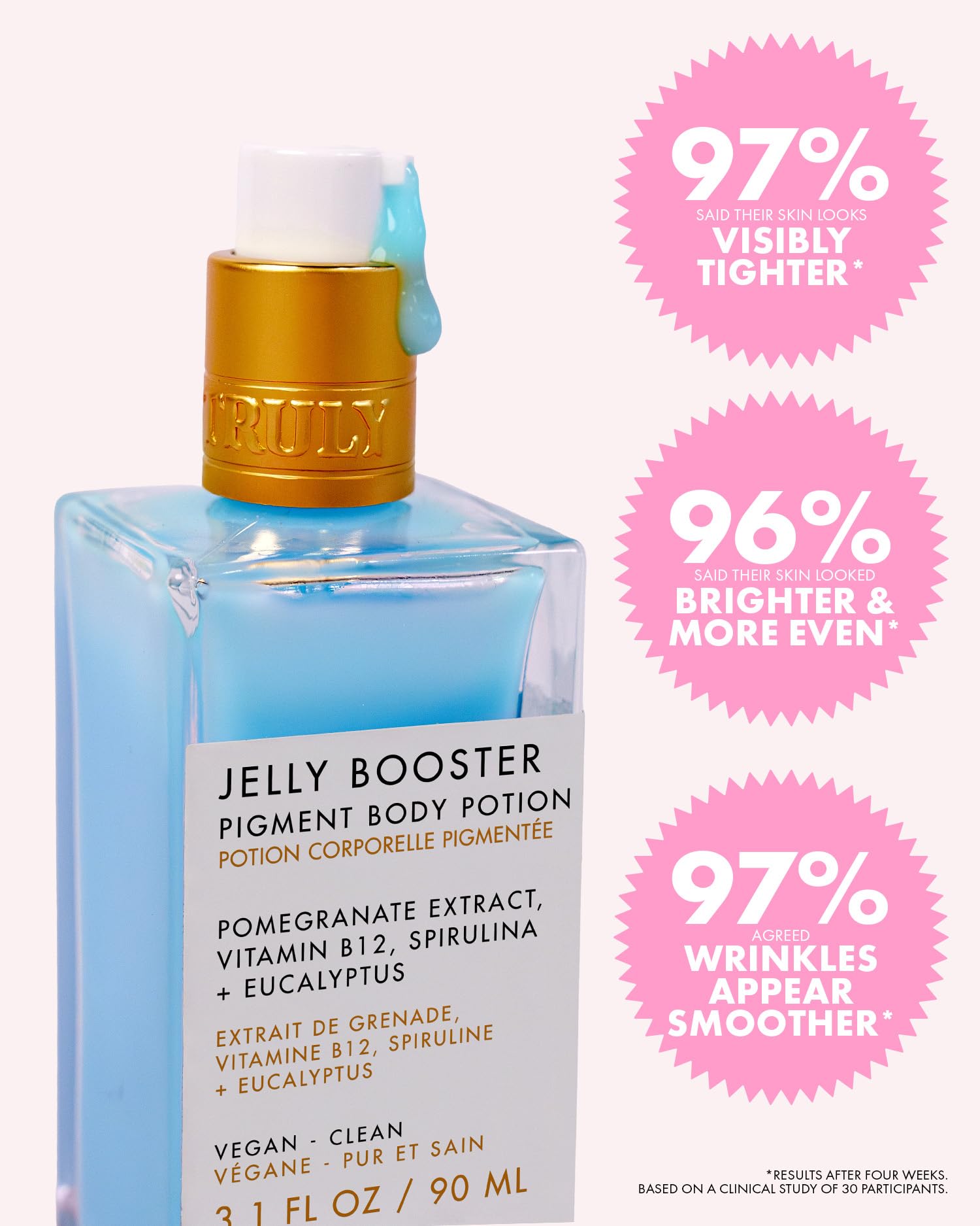 Truly Jelly Booster Pigment Body Potion hyaluronic glow for hydrated skin