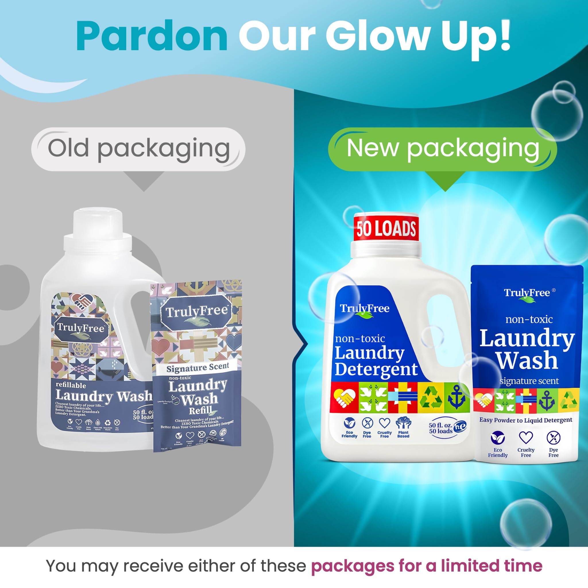 Truly Free Signature Scent on freshly laundered fabrics