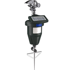 TRURID motion-activated sprinkler deters deer in the yard, protecting plants