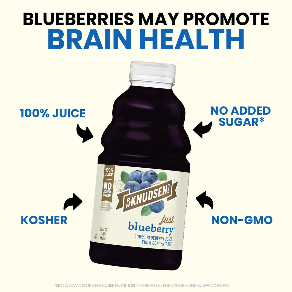 truRoots blueberry juice served over ice, ideal for cocktails or mocktails
