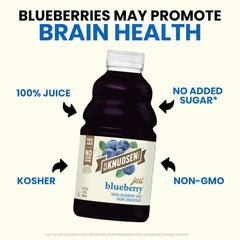 truRoots blueberry juice served over ice, ideal for cocktails or mocktails