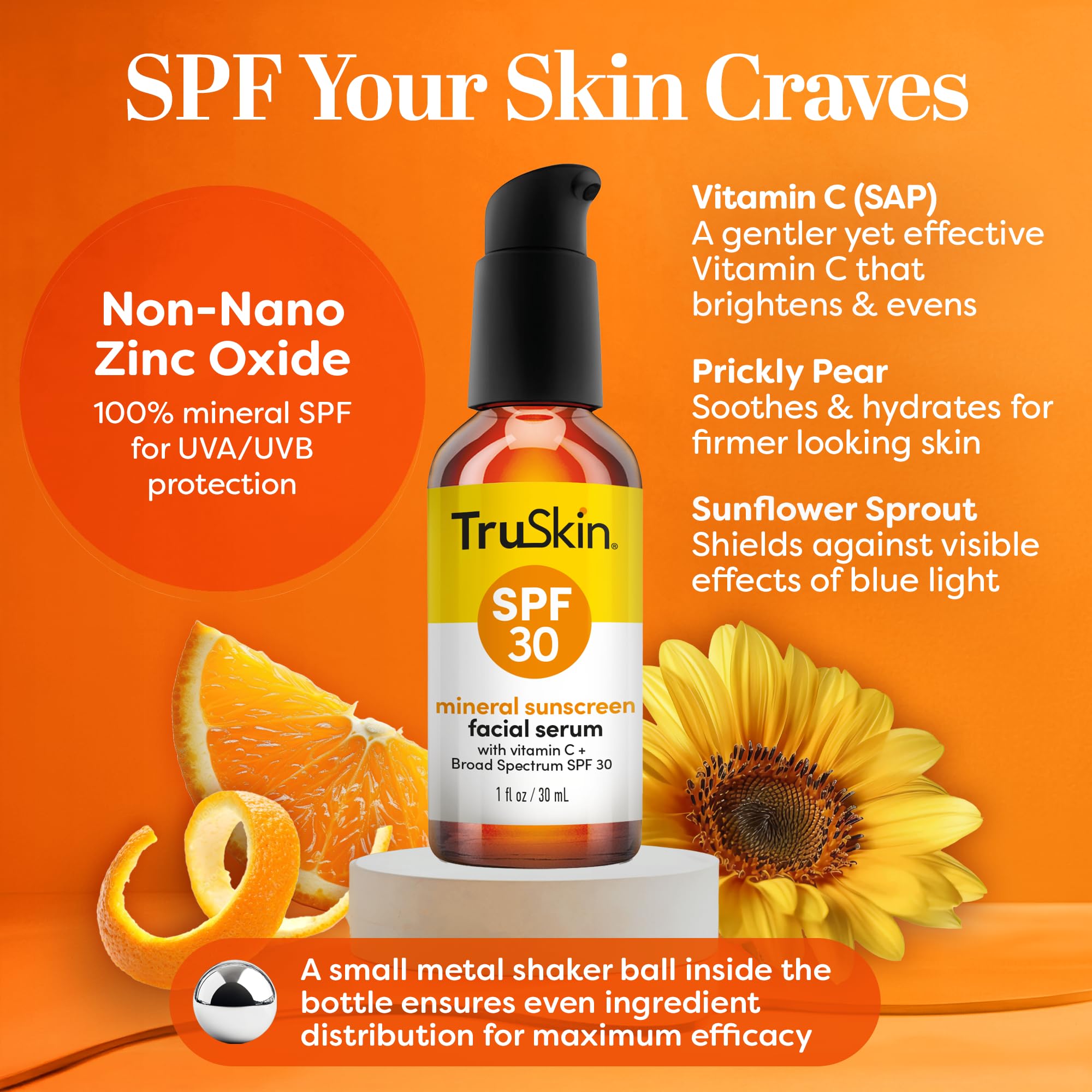 TruSkin Prickly Pear close-up illustrating antioxidant protection