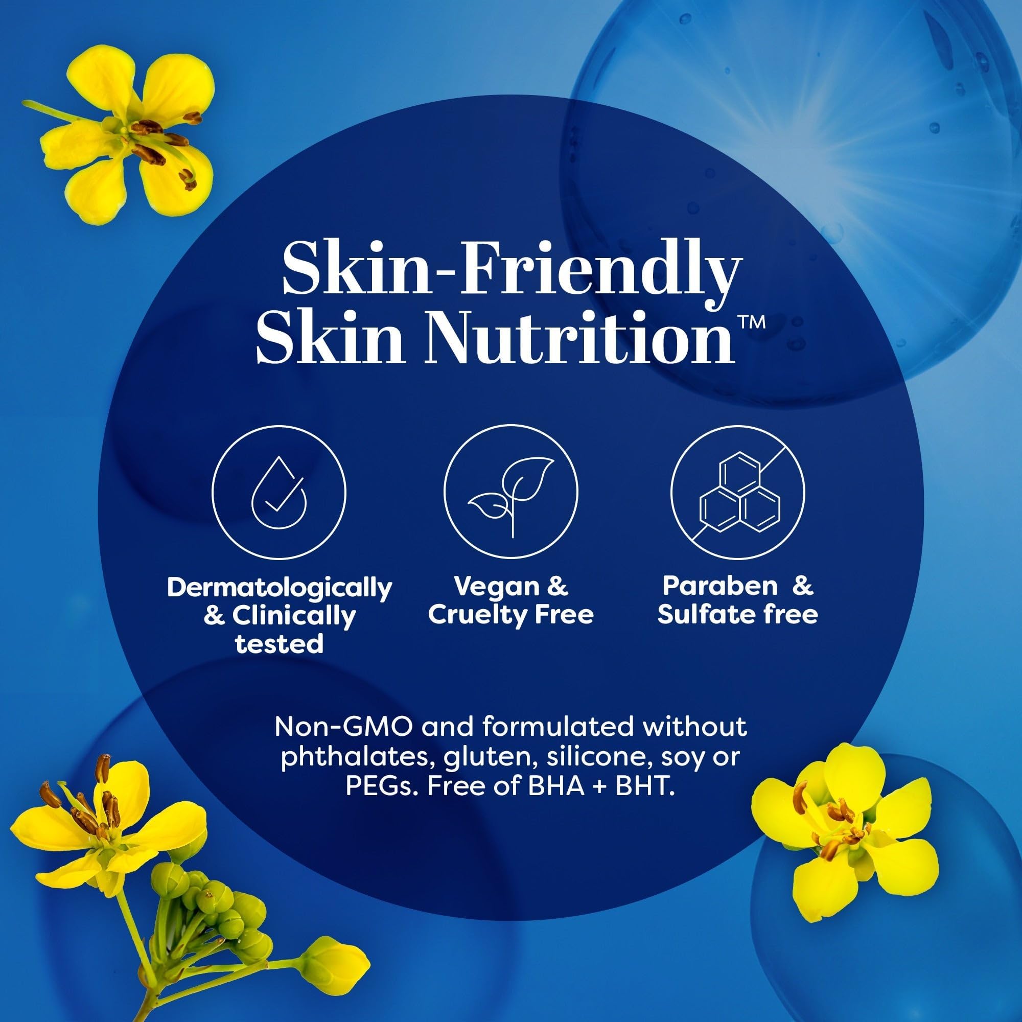 TruSkin USA-made label close-up emphasizing clean ingredients.
