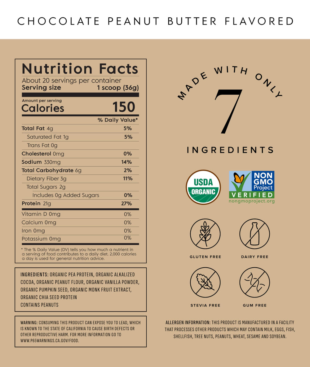 Truvani Dairy Free Protein Powder scoop emphasizes convenient serving for quick shakes.
