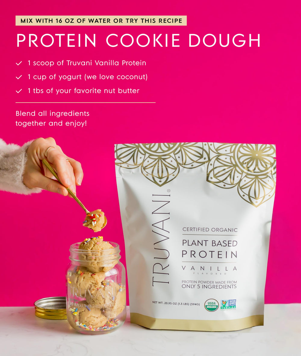 Truvani gluten-free and keto-friendly badge emphasizes dietary flexibility.