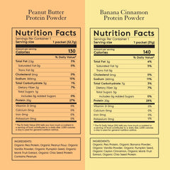Scoop of Truvani pea protein shows powder texture ideal for smooth shakes.