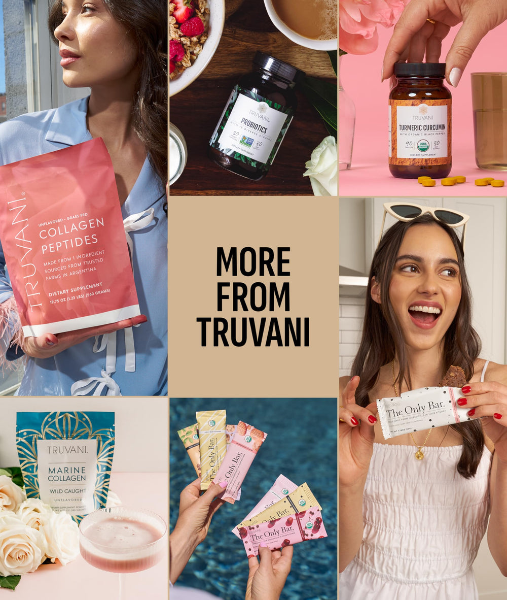 Truvani protein bowl idea with chocolate peanut butter powder for a tasty, protein-rich snack.