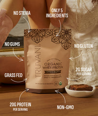 Truvani USDA Organic certification label ensures organic sourcing.