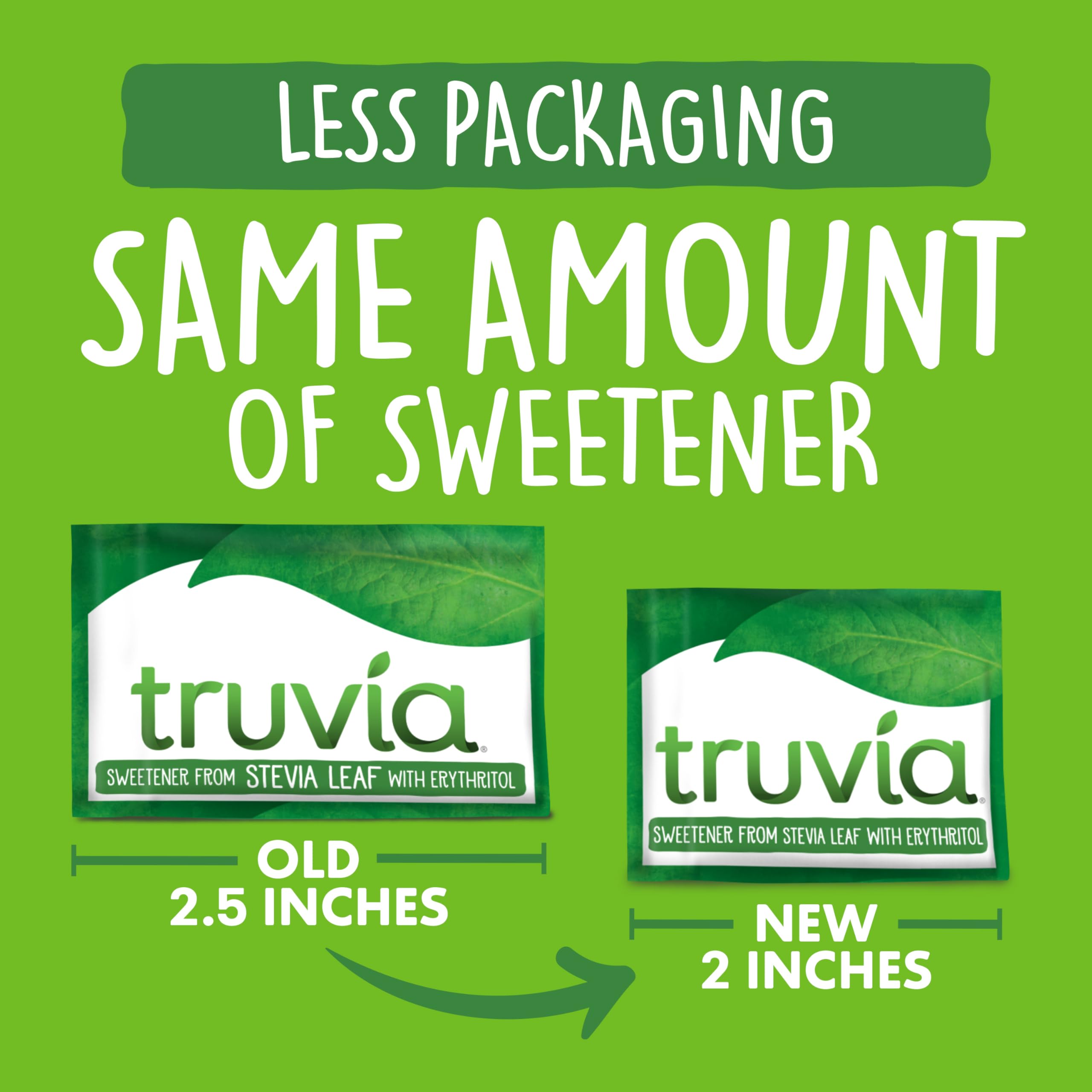 Truvia Original packets on a desk, great for office sweetness throughout the day.