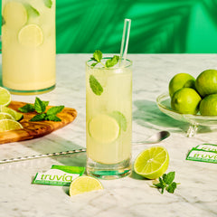 Truvia Original packets over yogurt deliver creamy, sugar-free sweetness.