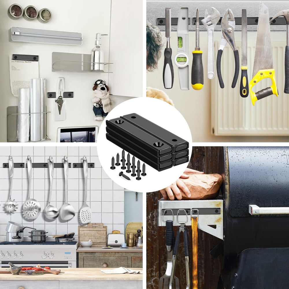 TRYMAG cabinet doors and signs can mount securely with this magnet.