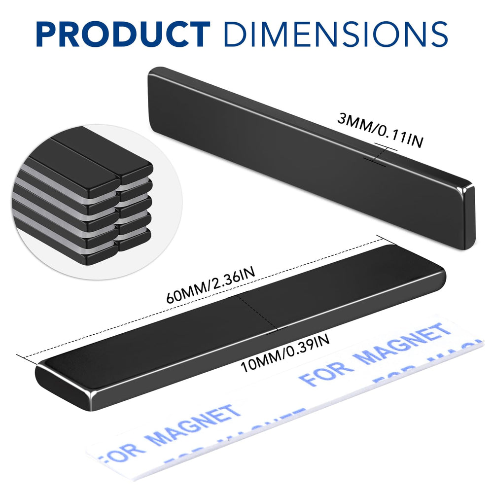 TRYMAG magnet bar holds at least 18 lb in direct pull scenario.
