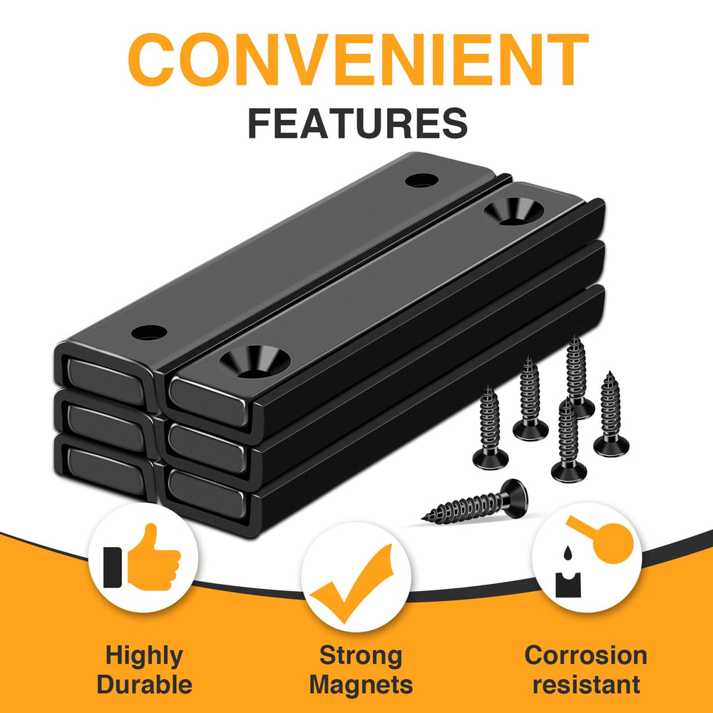 TRYMAG magnet with Ni-Cu-Ni coating for corrosion resistance.