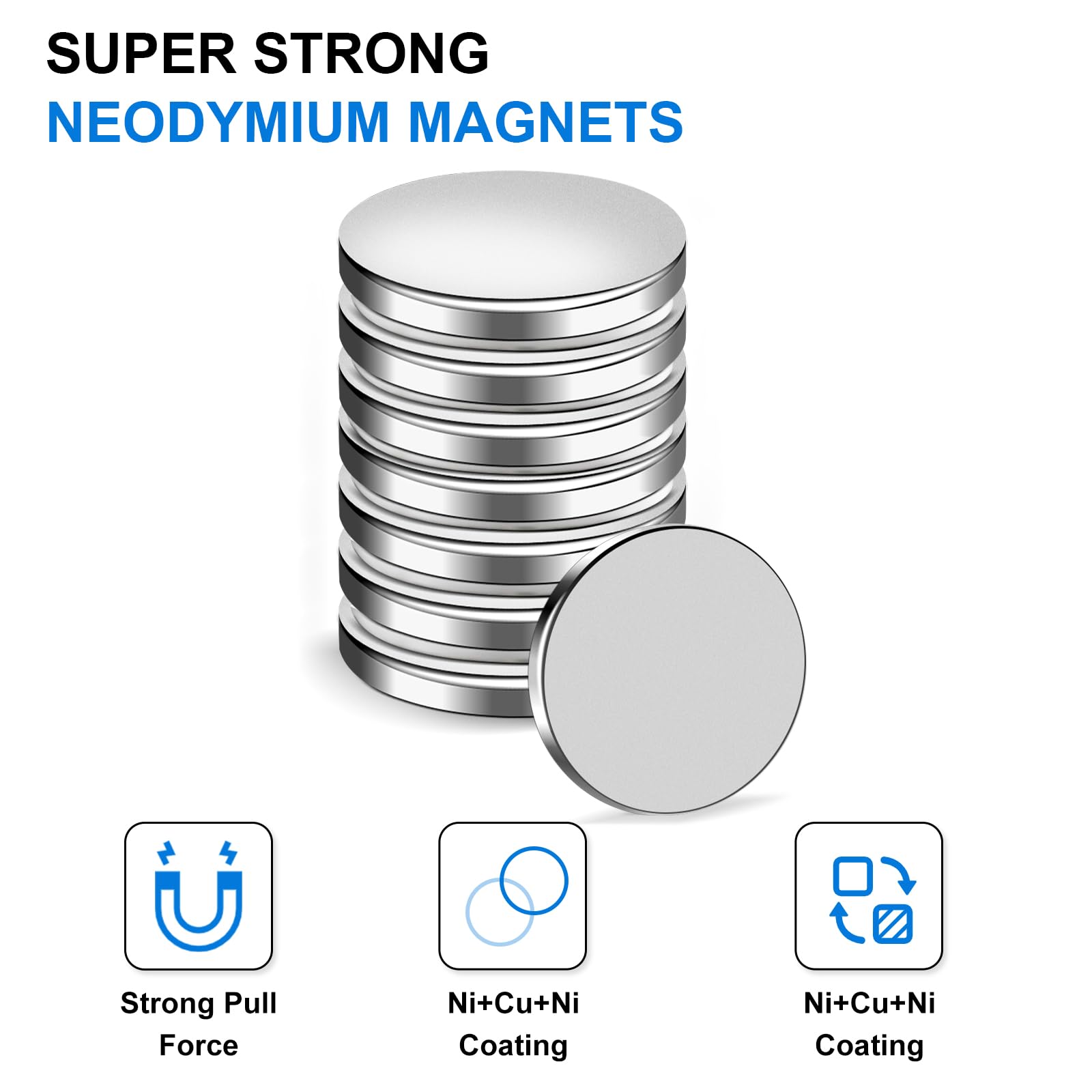 TRYMAG classroom magnets for whiteboards and displays