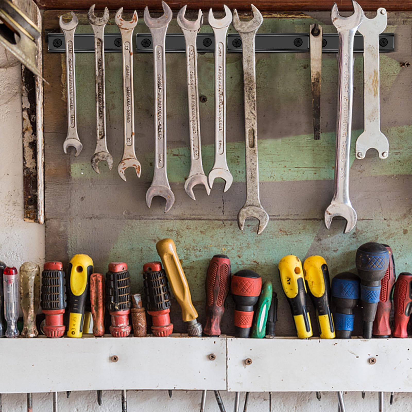 TRYMAG ideal for workshop, garage, and tool organization mounting.