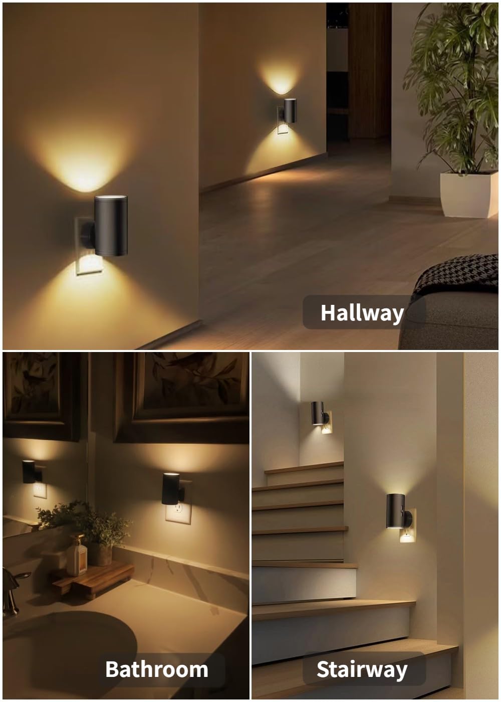TSEXES versatile night light suitable for kitchen, stairs, nursery, and more.