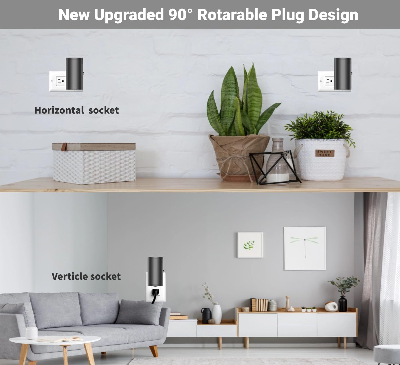 TSEXES warm ambient light at 3000K creates cozy bedroom or living room mood.