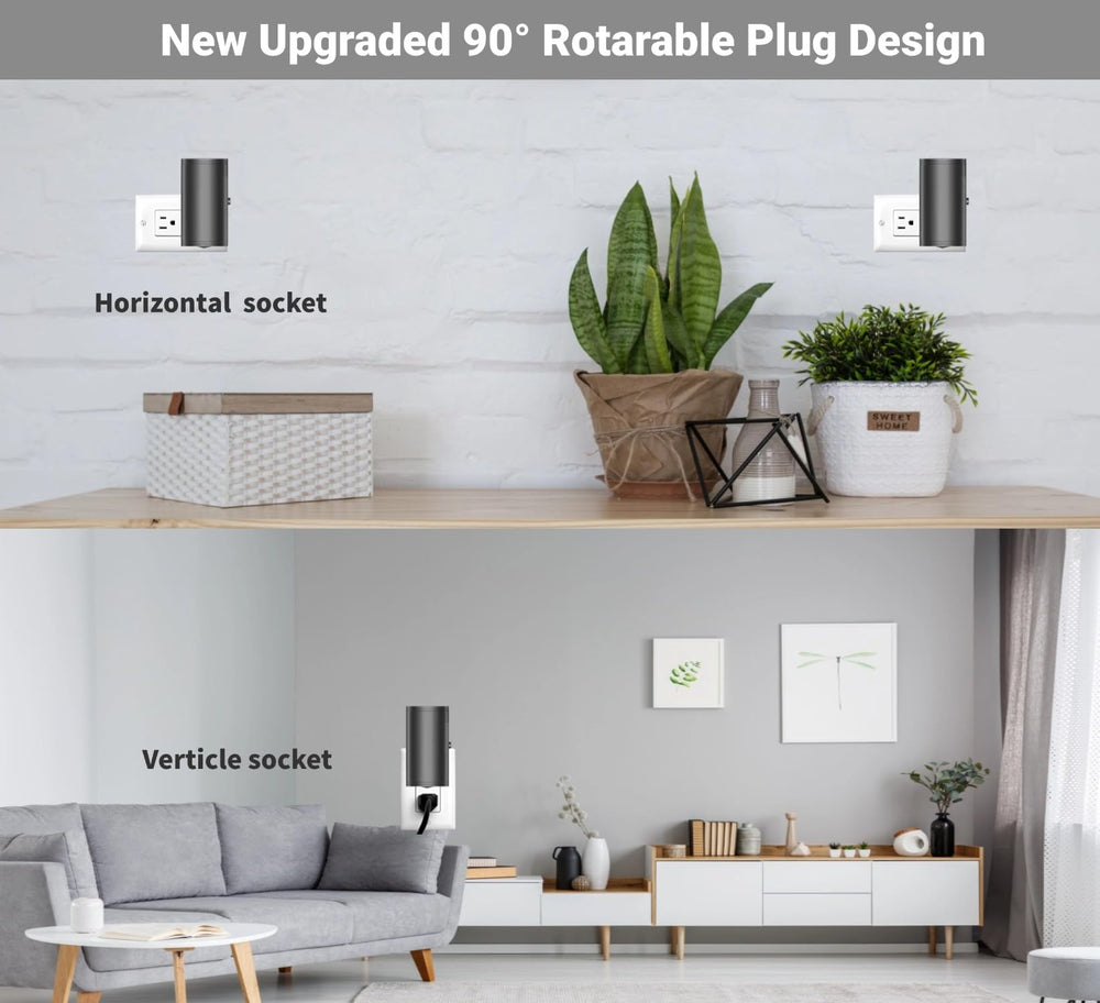 TSEXES warm ambient light at 3000K creates cozy bedroom or living room mood.