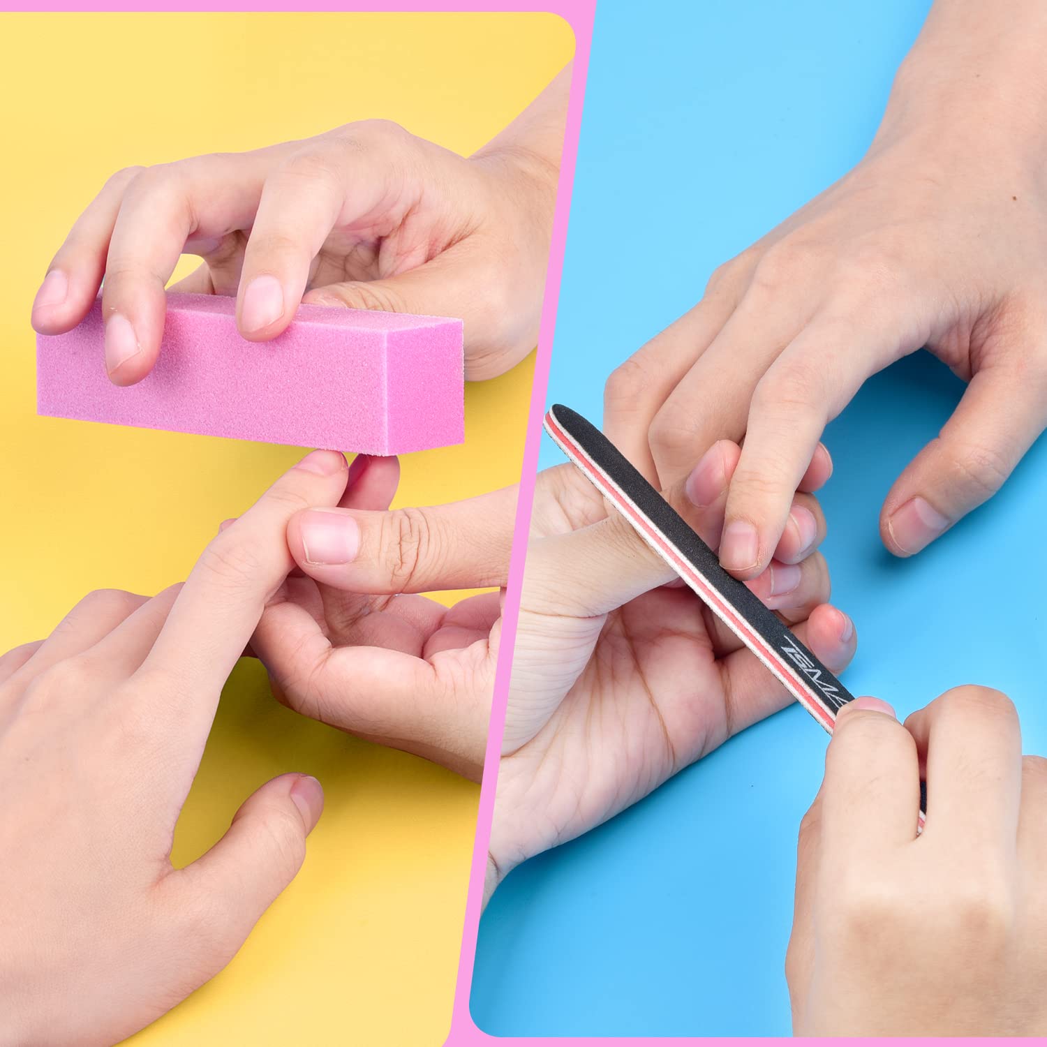 TsMADDTs at-home manicure inspiration with a 12-piece DIY kit