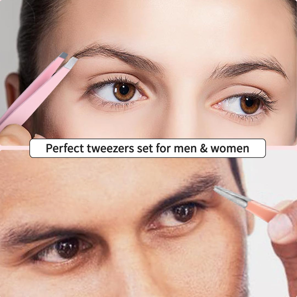 TsMADDTs precision tweezers close-up shows aligned tips.