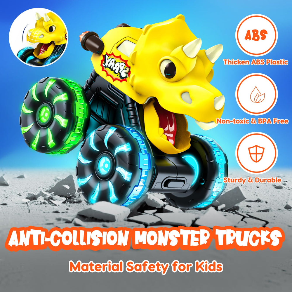 Tsomtto Monster Truck Mouth chomping motion adds realism to play