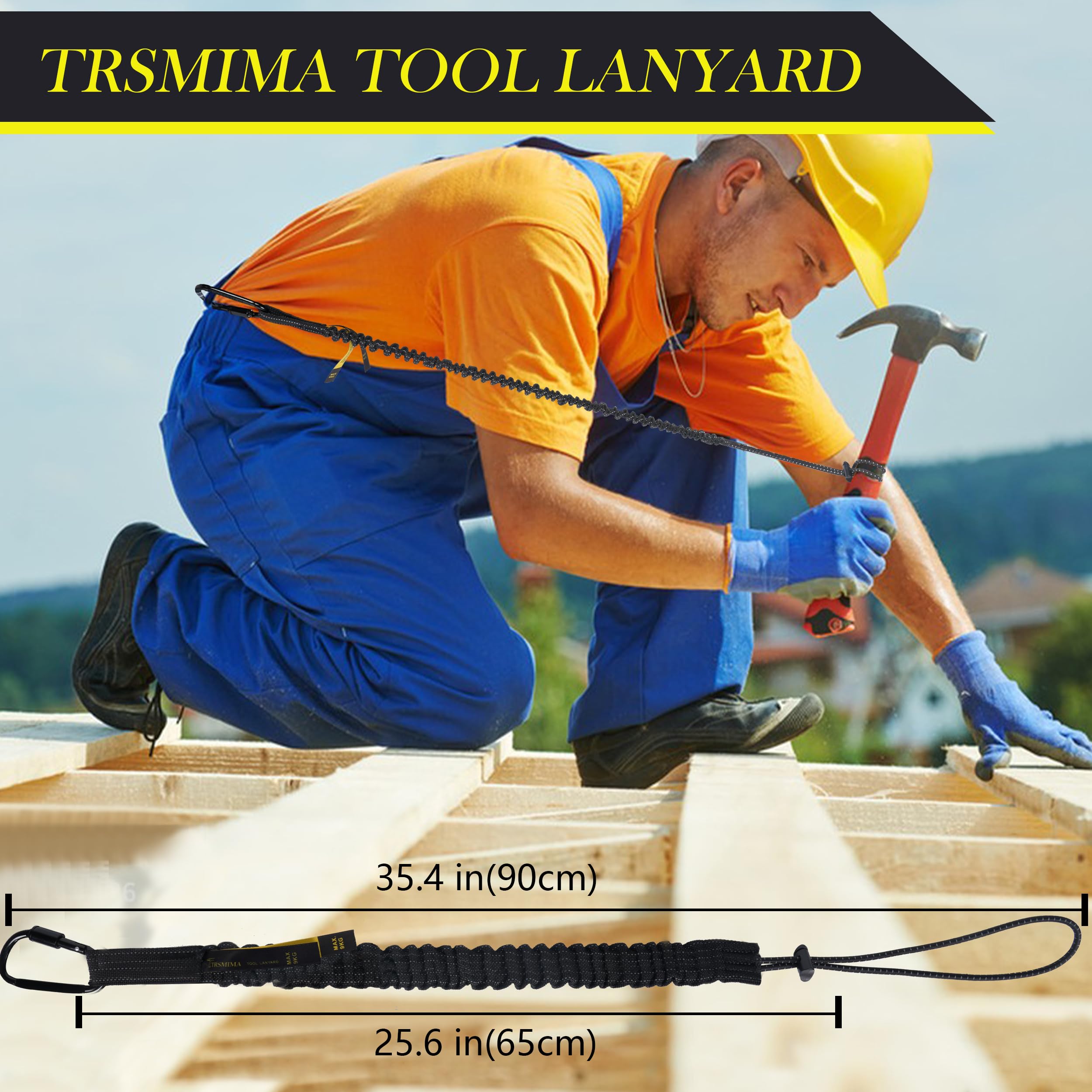 TRSMIMA 6mm latex-core tethering for reliable tool connection