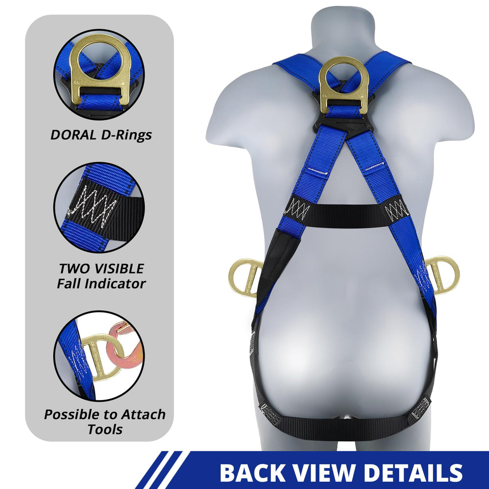 TT TRSMIMA side-hip D-rings provide stable work positioning