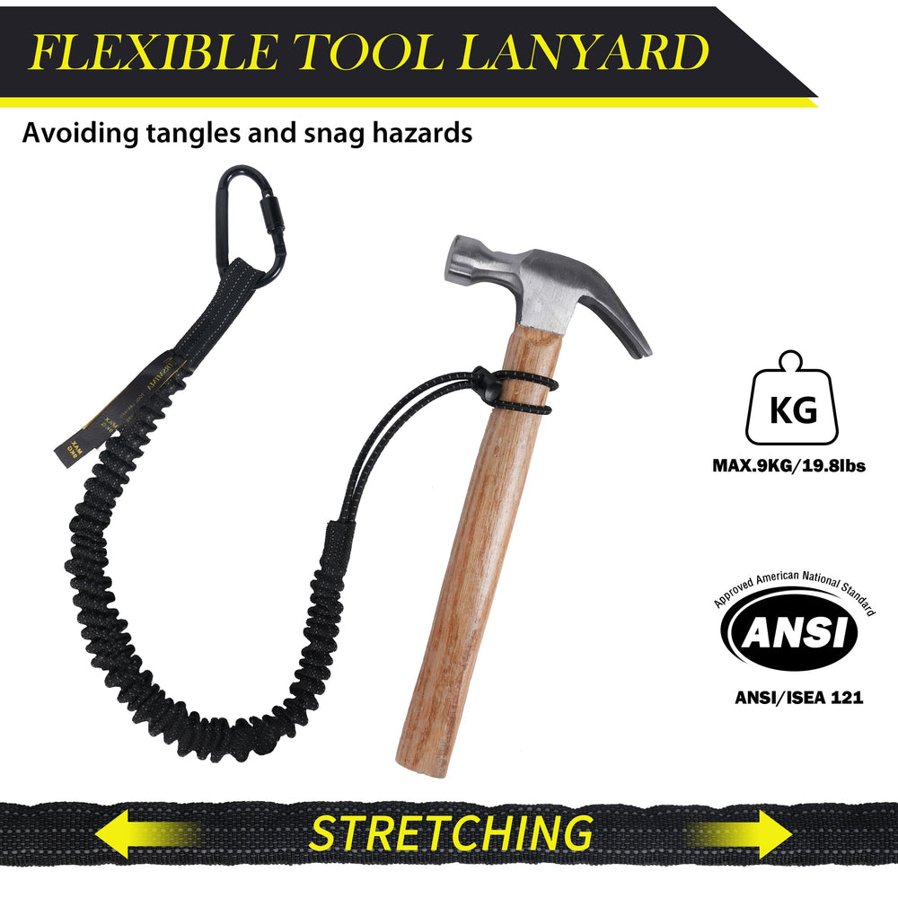 TRSMIMA tool leash with plastic plug connection for secure attachments