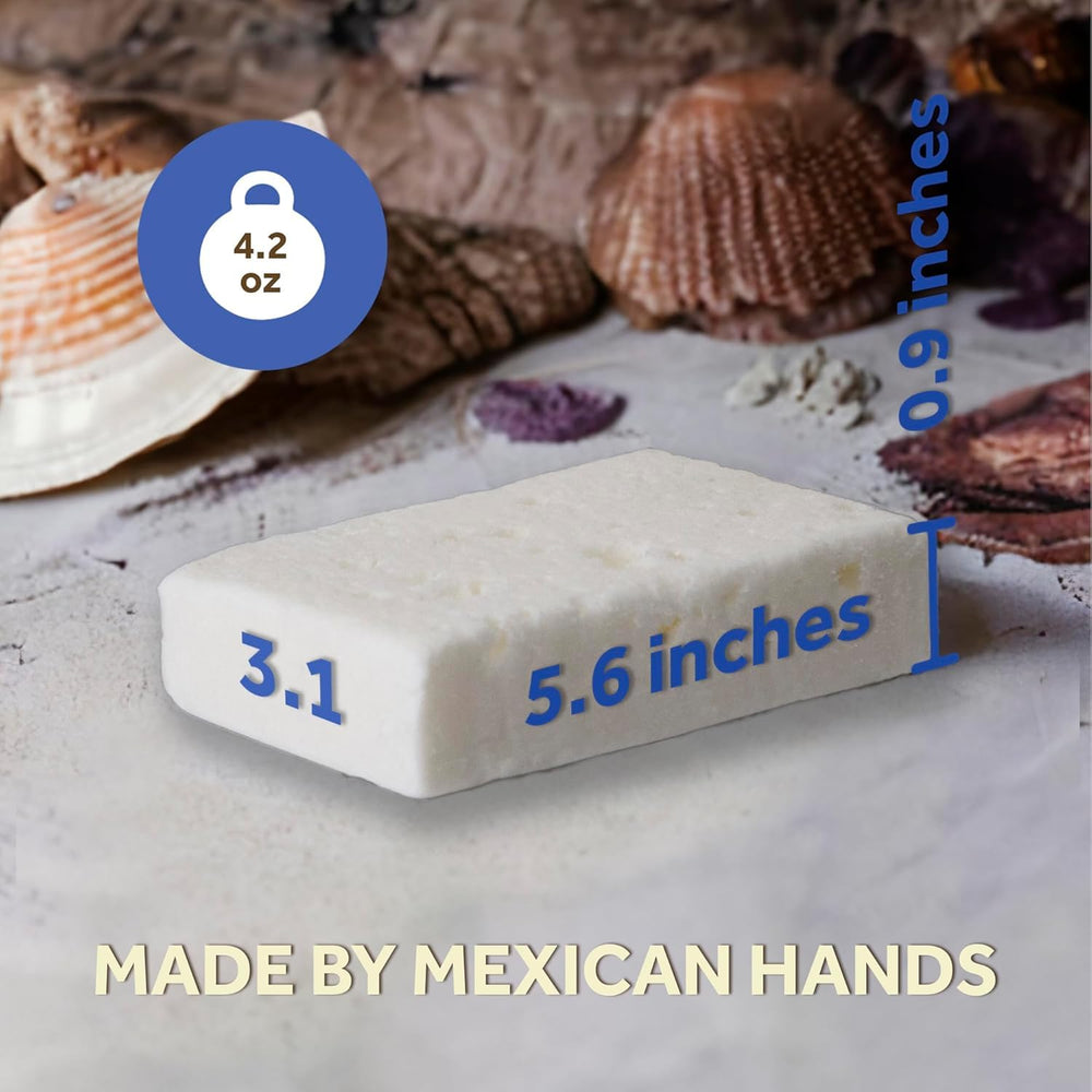 T.Taio sponge demonstrates deep cleansing and gentle exfoliation in one step.