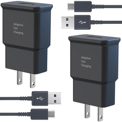 TT&C Type-C Fast Charger wall plug for Samsung devices enabling quick charging on the go