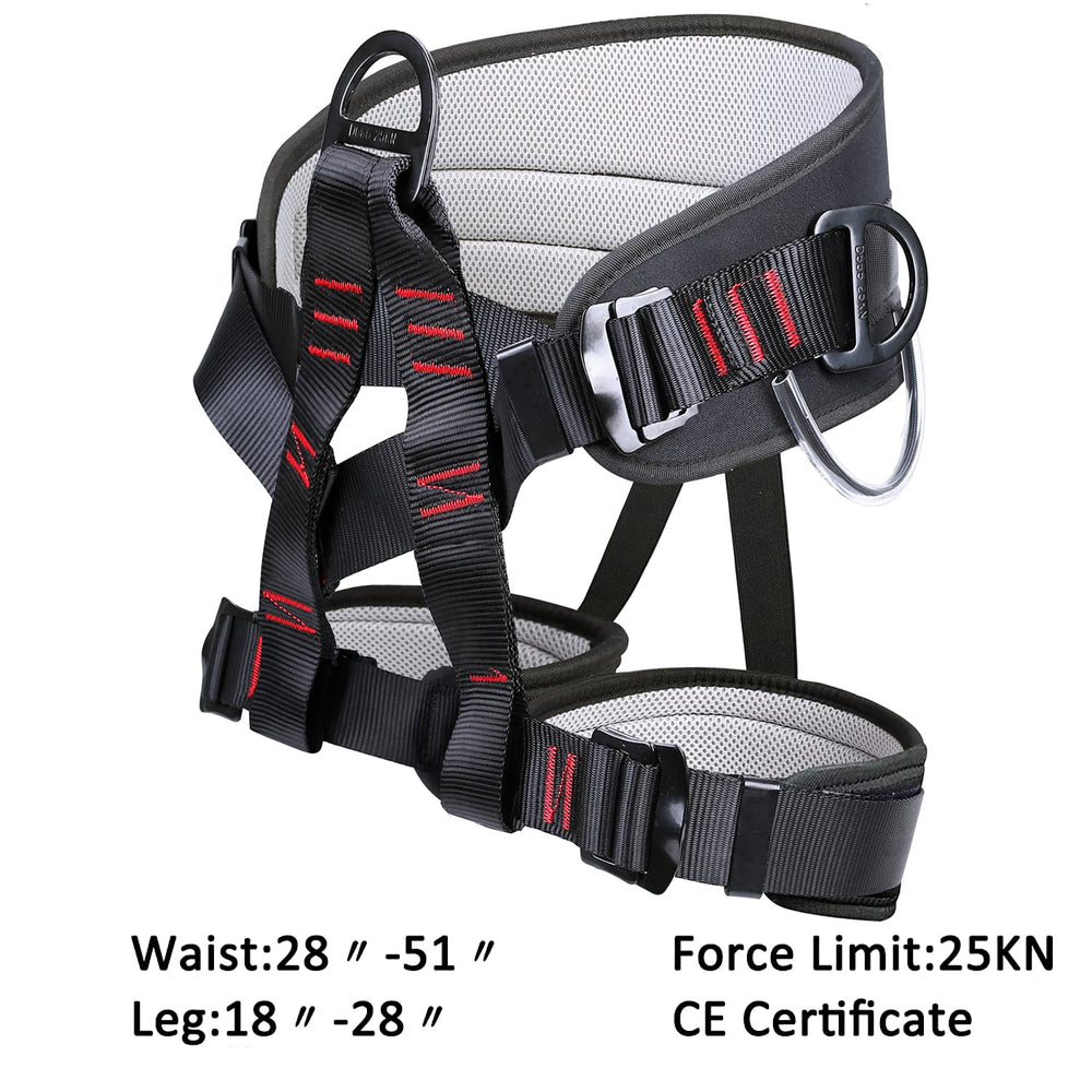 Ttechouter harness weighs 2.2 pounds for lightweight wear