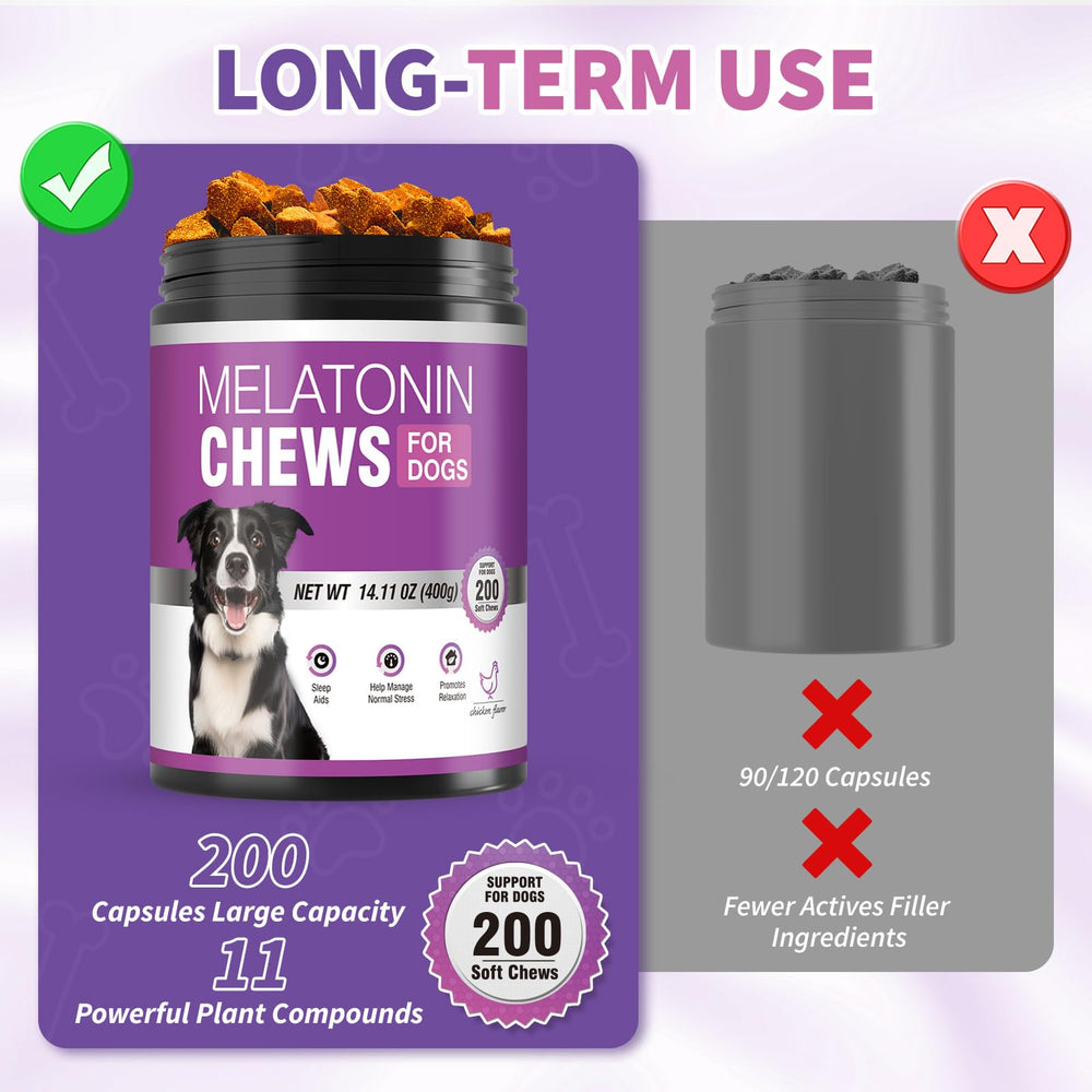 TTIXRL Dog sleep aid in a cozy bed for restful nights.