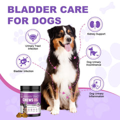 TTLXBL cranberry extract for dogs highlights kidney support in a convenient chew.