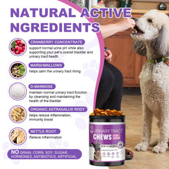 TTLXBL D-Mannose dog urinary health closeup suggests natural bladder function support.