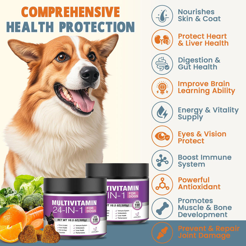 TTLXBL dog vitamin chews closeup shows tasty texture for daily supplementation.