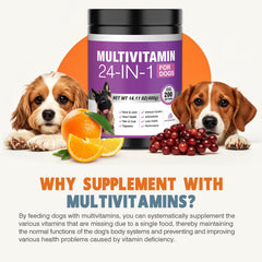 TTLXBL glucosamine chondroitin supports dog joints and mobility.