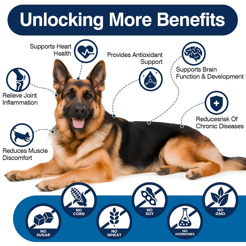 TTLXBL hip and joint support chews for dogs' mobility