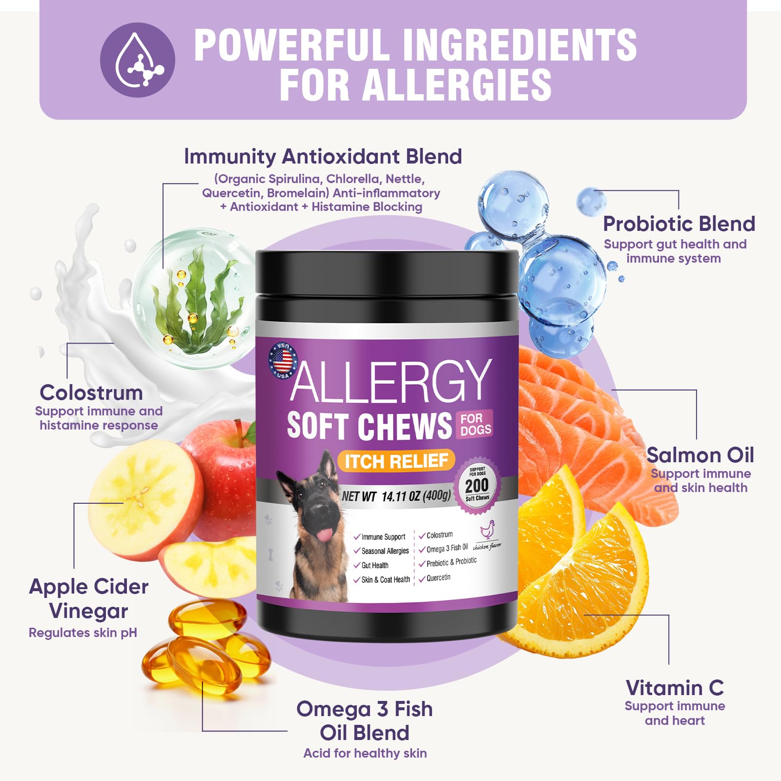TTLXRL colostrum ingredient supporting immune response and comfort
