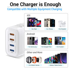 TT&C 2-pack box displays compact packaging for a multiport charger set