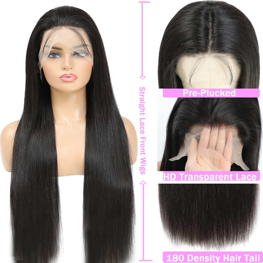 TTSMINS 180-density human hair wig for full, natural-looking volume.