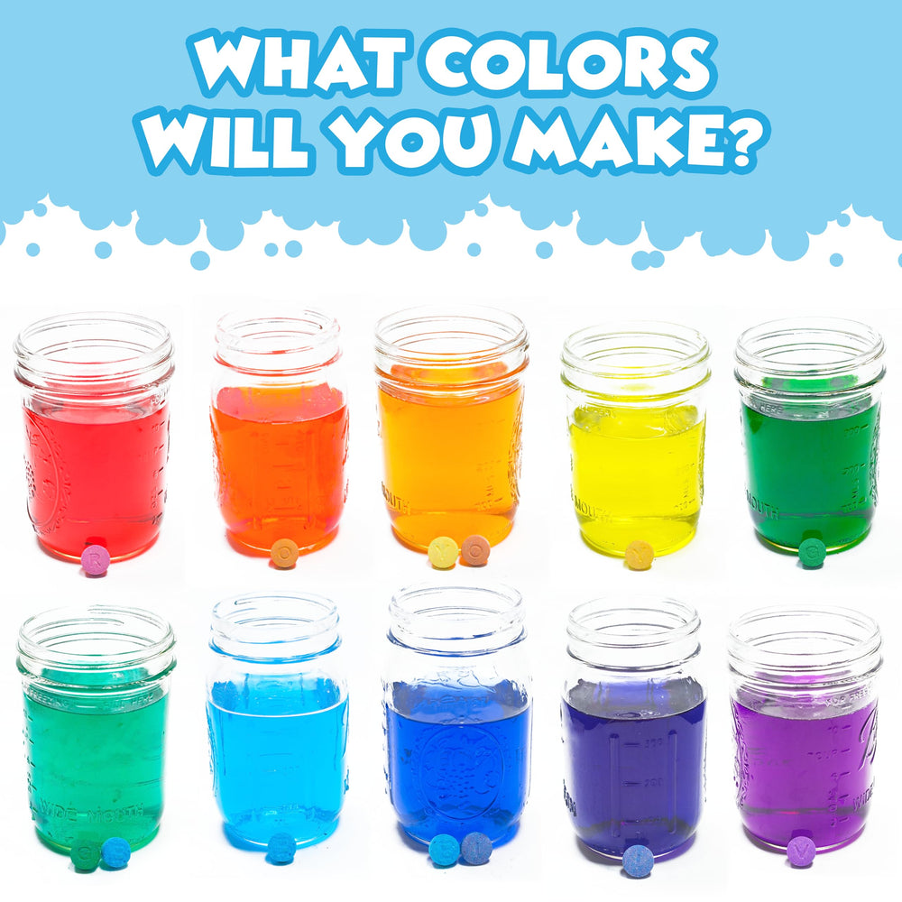 Tub Works Bath Color Fizzies support early color recognition and STEM-inspired play