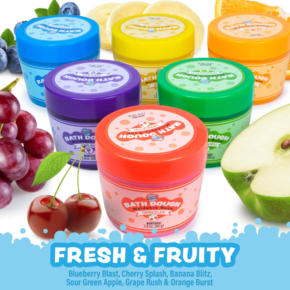 Tub Works Bath Dough purple jar adds rainbow-inspired bath creativity