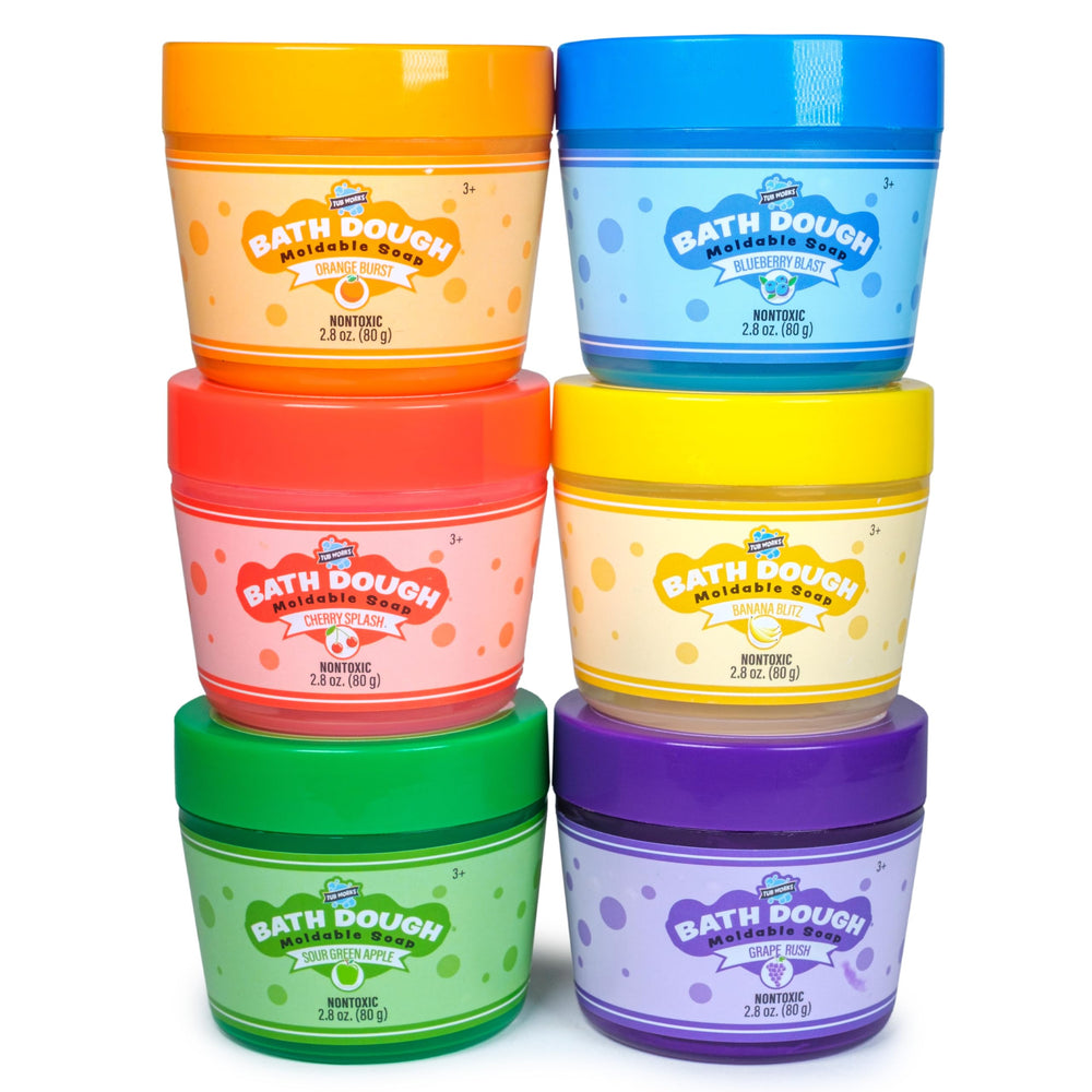 Tub Works Bath Dough soft texture supports safe, tactile play