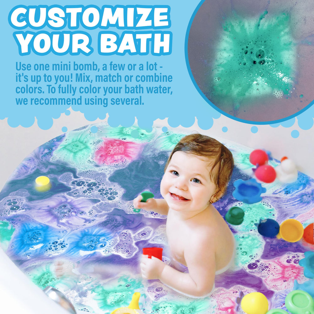 Tub Works Lil' Bursts red burst adds vibrant color to bath.